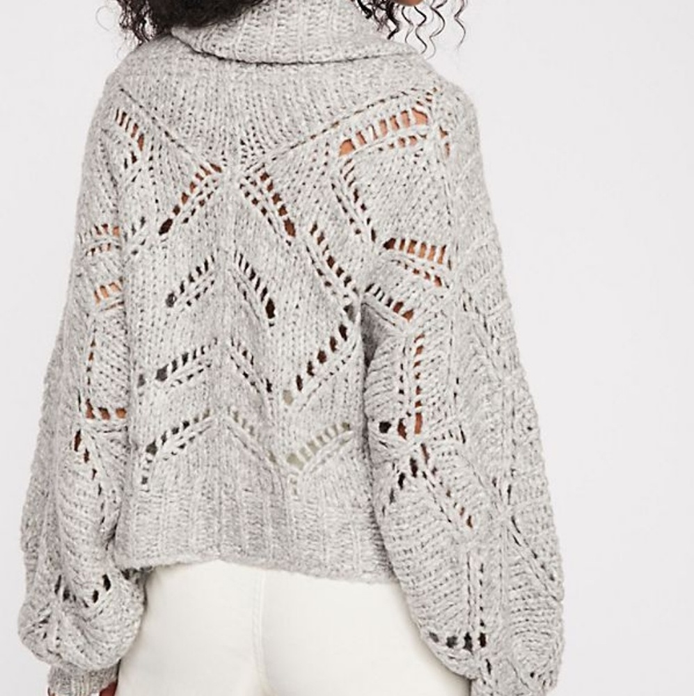 Free People Nimbus Cloud Cowl Pullover Knit - Picture 5 of 8